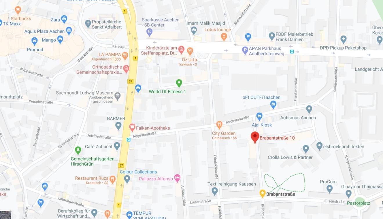 Relax Aachener Boardinghouse Budget Luaran gambar